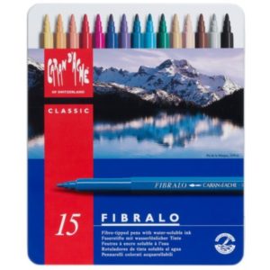 fibralo-caran-d-ache-15-cores