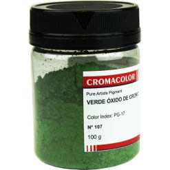Pigmento Artístico Cromacolor 107 Verde Óxido Cromo 100G