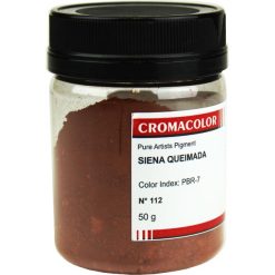 Pigmento Artístico Cromacolor 112 Siena Queimada 50G