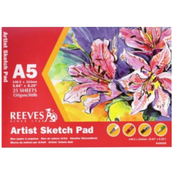 Bloco de Papel Sketch Reeves A5