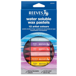 Pastel Aquarelável Reeves 12 Cores