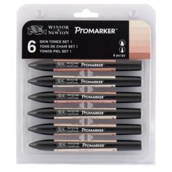 Conjunto Promarker 06 Cores Pele