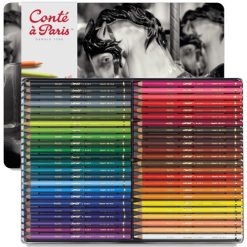 Lápis Pastel Seco 48 Cores
