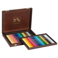 Estojo Caran D’Ache 60 Lápis Luxo Madeira