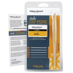 Kit Caligrafia William Mitchell Italic