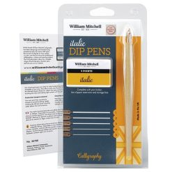 Kit Caligrafia William Mitchell Italic Left