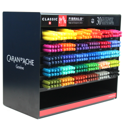 Caneta Fibralo Display 30 Cores