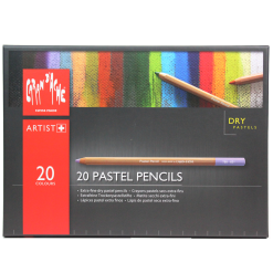 Lápis Pastel Seco CARAN d’ACHE 20 Cores
