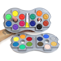 Tinta Tempera Guache Profissional 24 Cores Pelikan