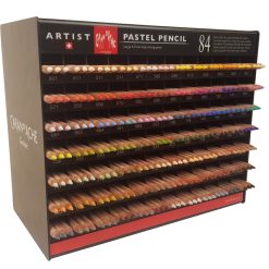 Lápis Pastel Seco Display 84 Cores