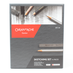 Estojo Sketching Caran D’Ache 14 Peças