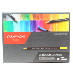 Lápis Aquarelável Museum 40 Cores