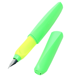 Caneta Tinteiro Twist Neon Green
