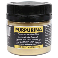 Purpurina Ouro Vintage 75g Cromacolor