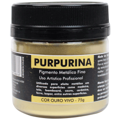 Purpurina Ouro Vivo 75g Cromacolor