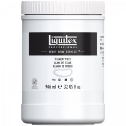 Tinta Acrílica Heavy Body Titanium White 432 S1 946ml Liquitex