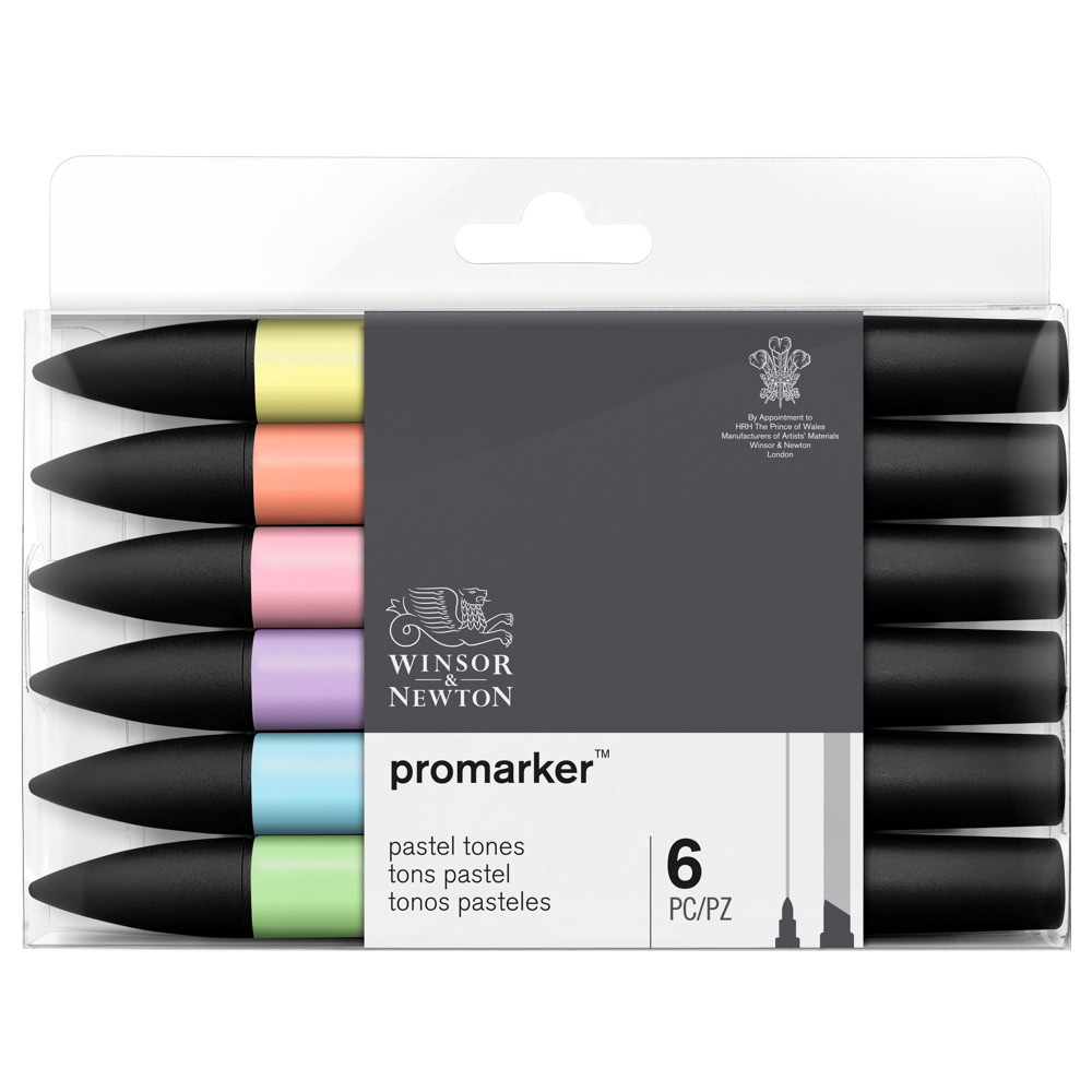 Marcador Winsor & Newton ProMarker 06 Tons Pasteis