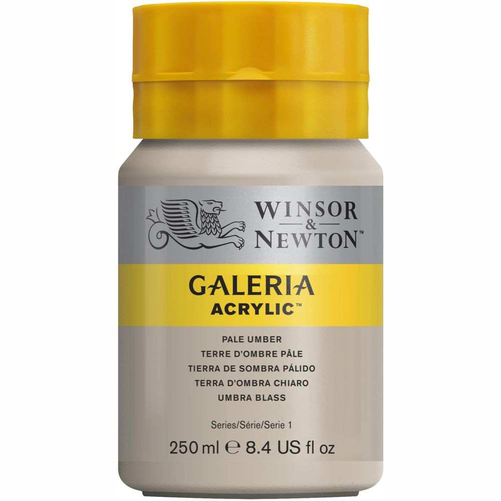Tinta Acrílica Winsor & Newton Galeria 250ml 438 Pale Umber