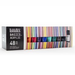 Estojo Tinta Acrílica Liquitex Basics 22ml 48 Cores