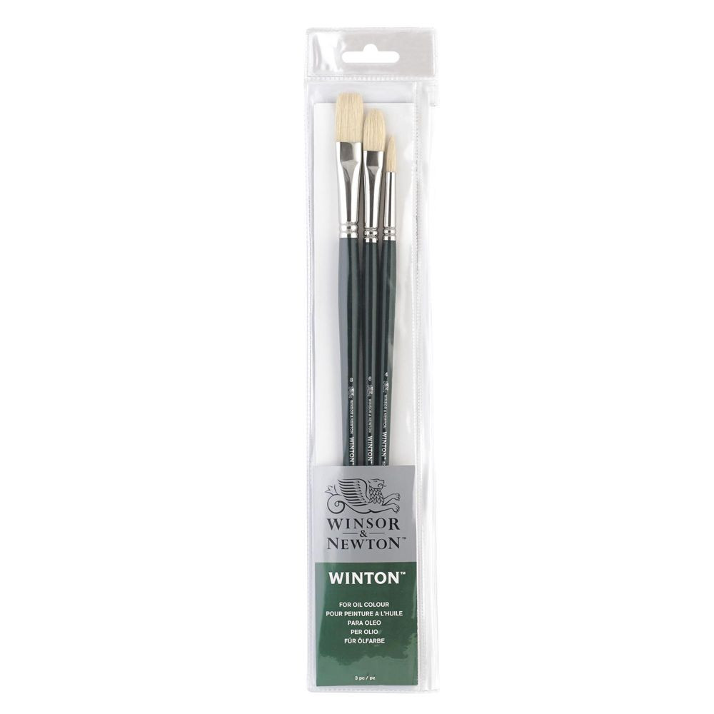 Pincéis Winsor & Newton Winton 3 Unidades - Imagem 2