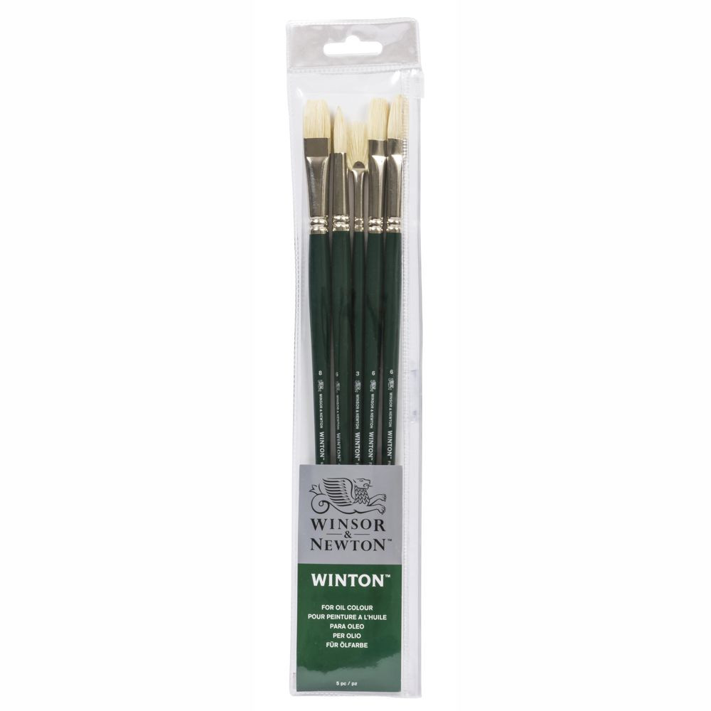 Pincéis Winsor & Newton Winton 5 Unidades - Imagem 2