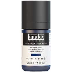 Acrílica Guache Liquitex 59ml S1 320 Prussian Blue Hue