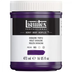 Tinta Acrílica Liquitex Heavy Body 473ml S2 Dioxazine Purple