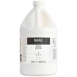 Tinta acrílica Liquitex Soft Body 3,78L Titanium White